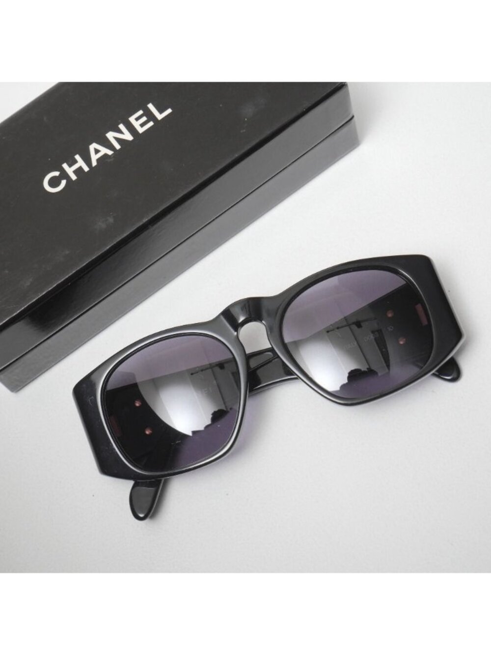 Chanel Vintage Sunglasses Quilted CC Logo Eyewear